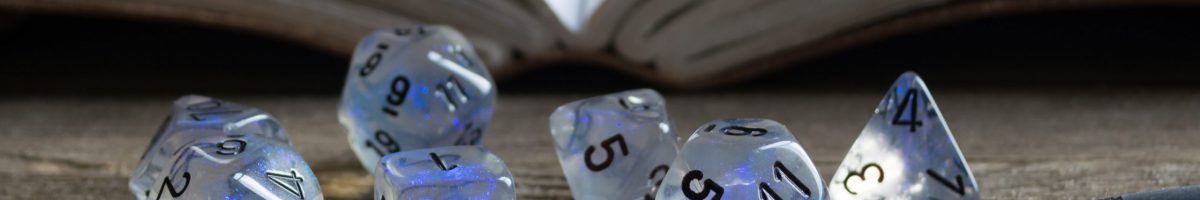 Gaming Dice With Journal